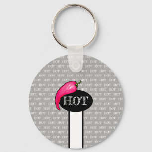 Chilli pepper key ring