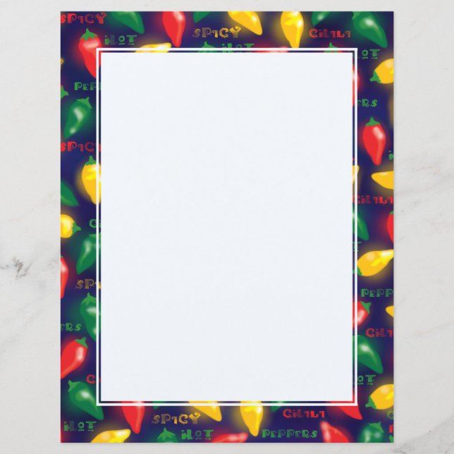 Chilli Pepper Letterhead (Front)
