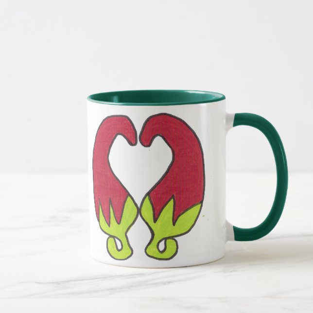 Chilli Pepper Love Mug (Right)