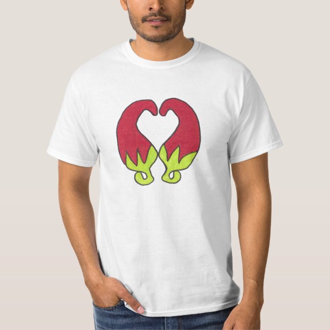 Chilli Pepper Love T-Shirt (Front)