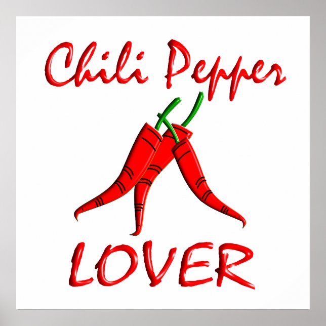 Chilli Pepper Lover Poster (Front)