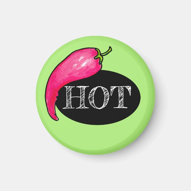 Chilli pepper magnet (Front)