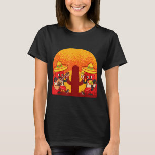 Chilli pepper mariachi band red chilis spicy food T-Shirt