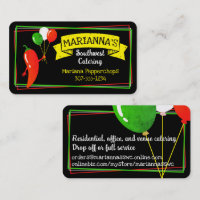 Chilli pepper Mexican Southwestern chef catering B