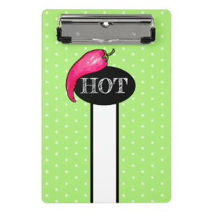 Chilli pepper mini clipboard