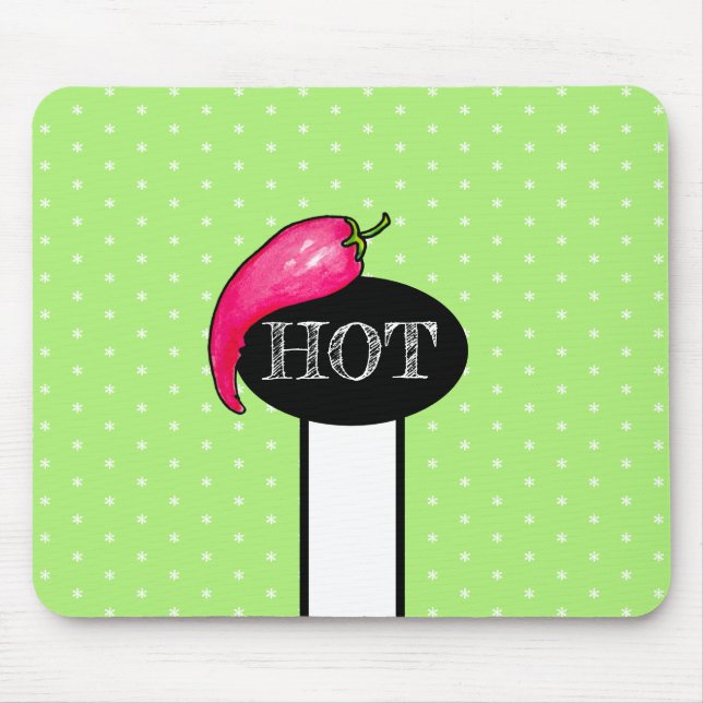 Chilli pepper mouse pad (Front)