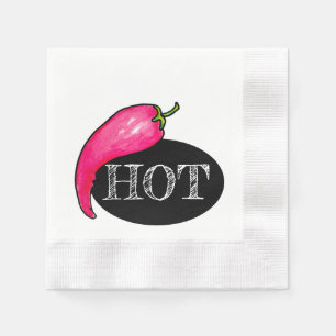 Chilli pepper napkin