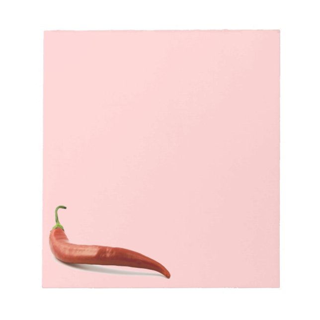 Chilli Pepper Notepad (Front)