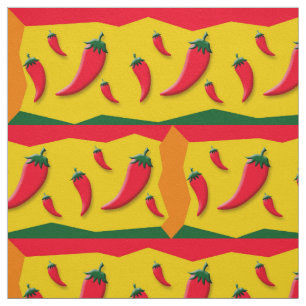 Chilli Pepper Party Fabric