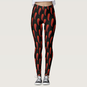 Chilli Pepper Pattern Leggings