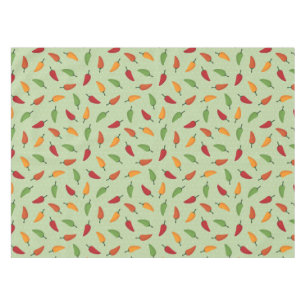 Chilli pepper pattern tablecloth
