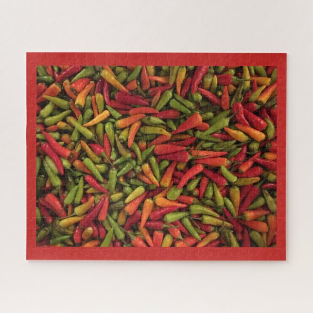 Chilli Pepper puzzle (Horizontal)