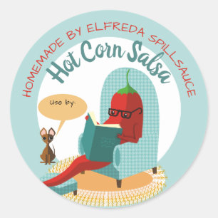 Chilli pepper salsa from the kitchen of sticker