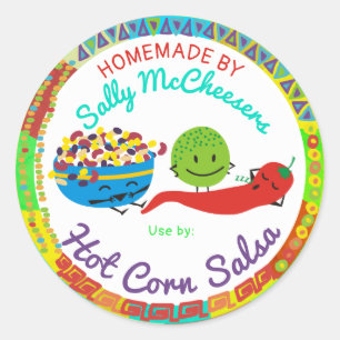 Chilli pepper salsa from the kitchen of sticker