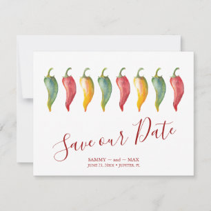 Chilli Pepper Save the Date