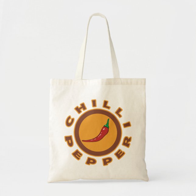 chilli pepper. spice tote bag (Front)