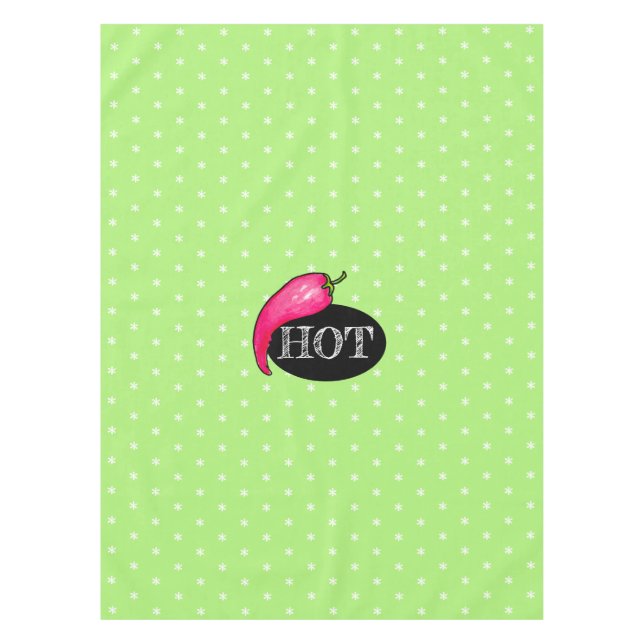 Chilli pepper tablecloth (Front)