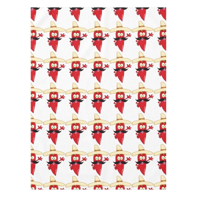 Chilli Pepper Tablecloth (Front)