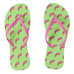 Chilli pepper thongs