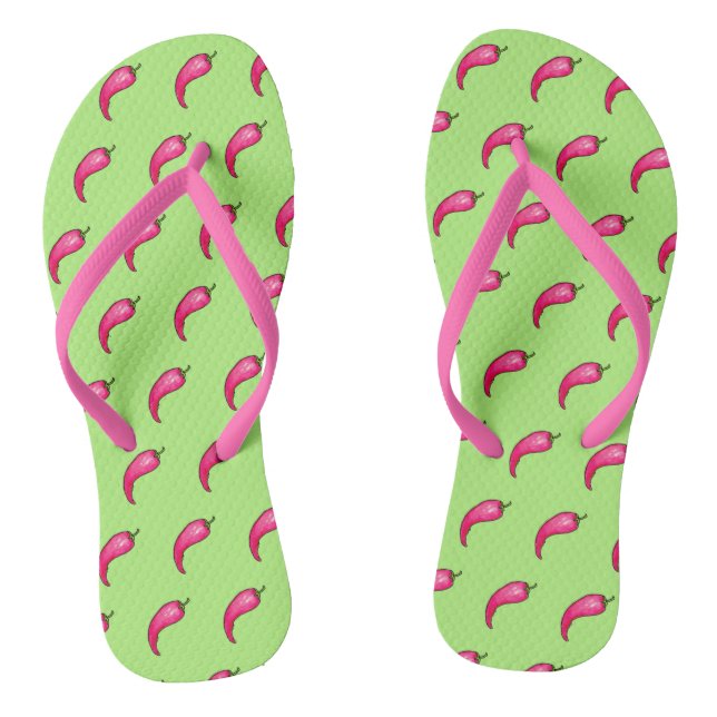 Chilli pepper thongs (Footbed)