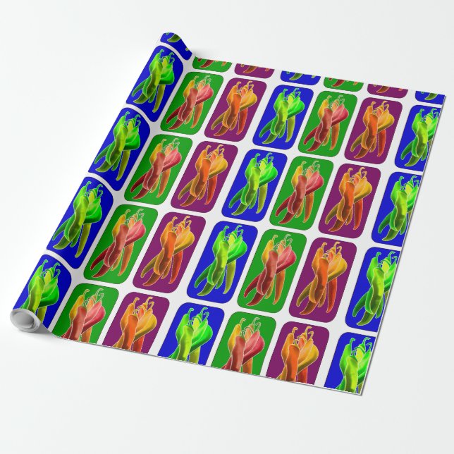Chilli Pepper Wrapping Paper (Unrolled)