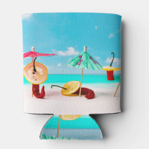 Chilli Peppers By The Sea Can Cooler