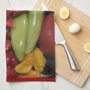 Chilli Peppers Kitchen Towel