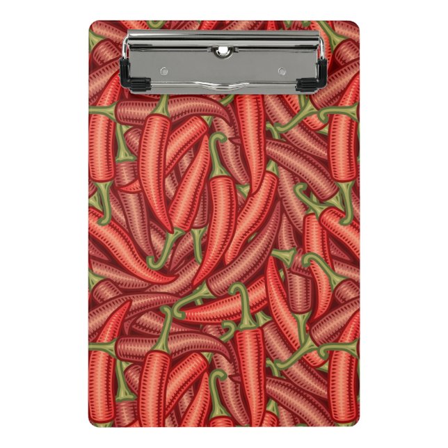 Chilli Peppers Mini Clipboard (Front)