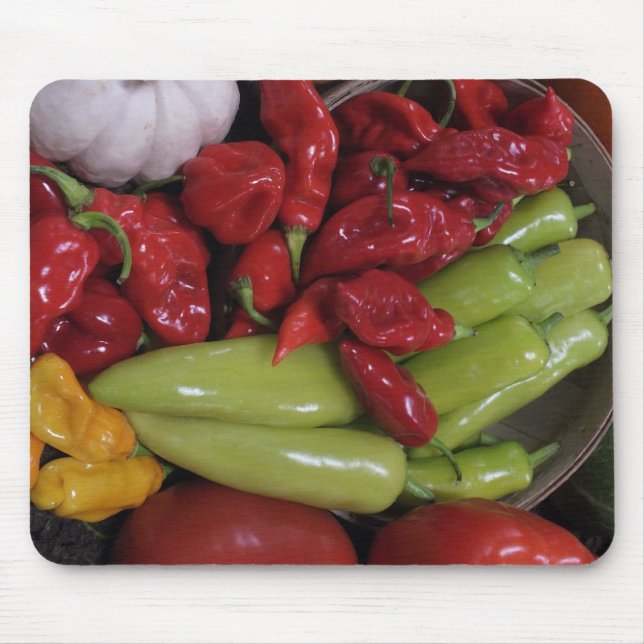 Chilli Peppers Mouse Pad (Front)