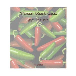 Chilli Peppers Notepad