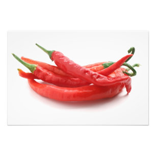 chilli peppers photo print