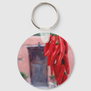 Chilli Peppers Ristra Key Ring