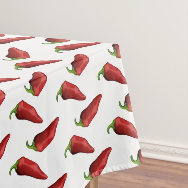 Chilli peppers tablecloth (In Situ)