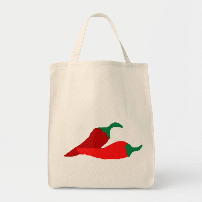 Chilli Peppers Tote Bag (Front)
