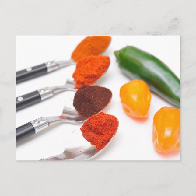 Chilli Powder Postcard (Front)