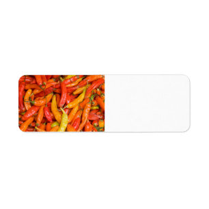 Chilli Return Address Label