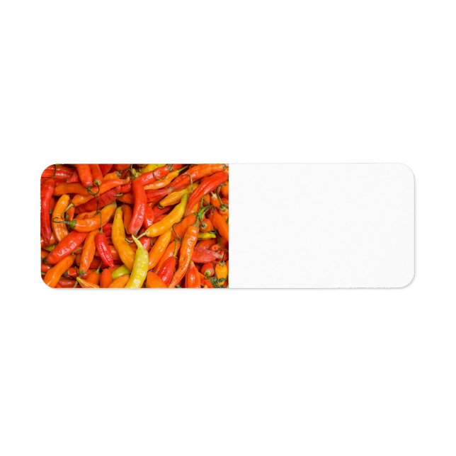 Chilli Return Address Label (Front)