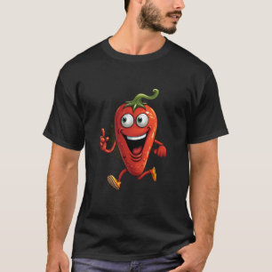 Chilli Runner Pepper Hot Chilli Marathon Running K T-Shirt