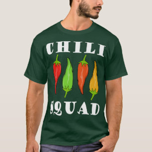 Chilli Squad Meican Food Eating Spicy Food T-Shirt