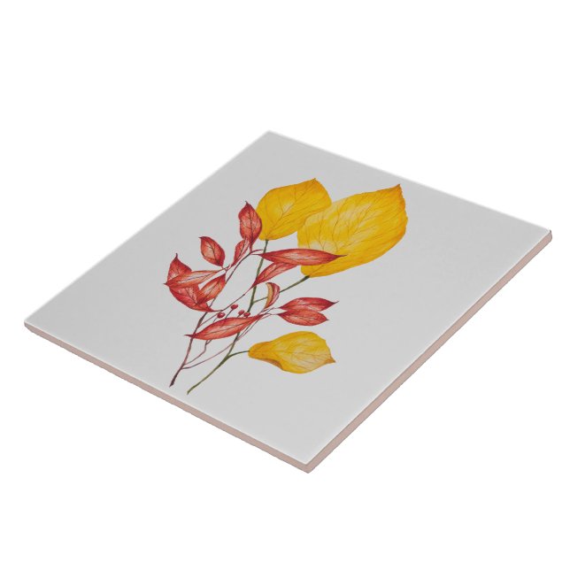 Chilli & Turmeric on a Ceramic Tile (Side)