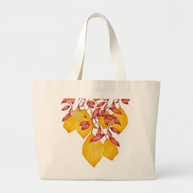 Chilli & Turmeric on a Jumbo Tote  (Front)