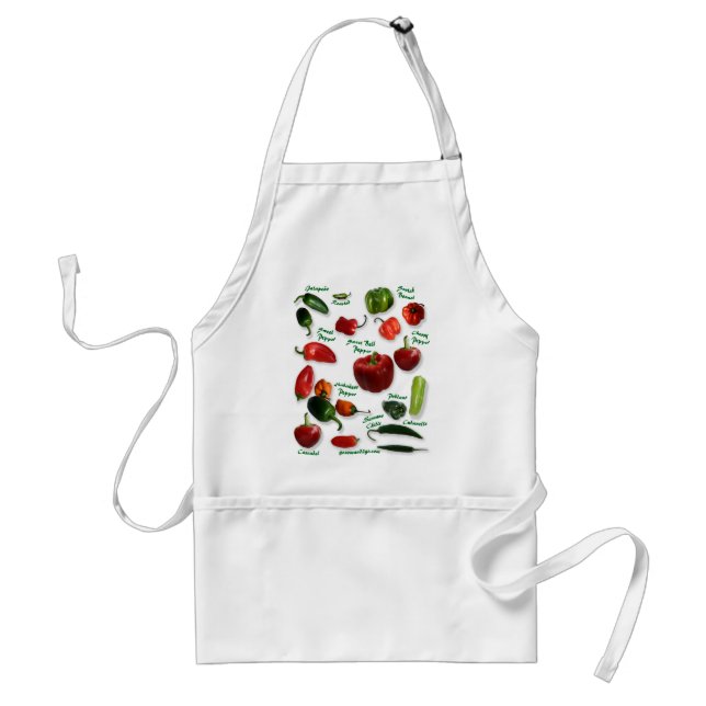 Chilli Varieties Standard Apron (Front)