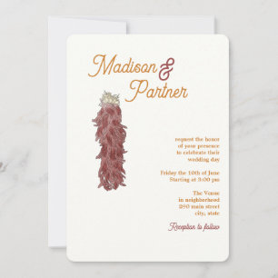 Chilli Wedding Suite  Invitation