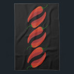 Chillies Tea Towel<br><div class="desc">Pretty kitchen towel!</div>