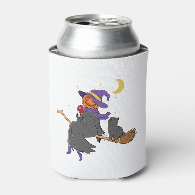 Chillin Halloween  Can Cooler (Can Front)