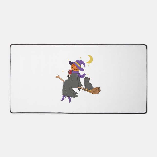 Chillin Halloween  Desk Mat (Front)