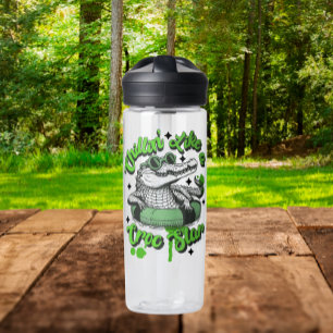 Chillin' Like a Croc Star Water Bottle: Cool Croco Bottle