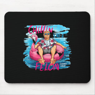 Chillin Like A Felon Summer 2024 Trump Take Americ Mouse Pad