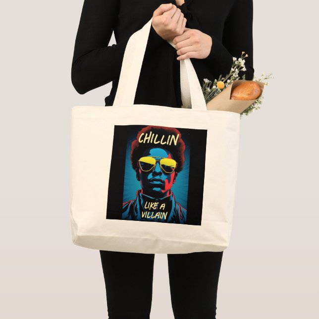 Chillin Like a Villain Tote Bag (Front (Product))
