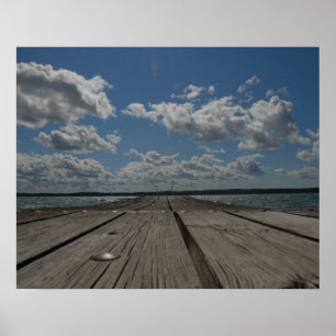Chillin' On The Dock Poster